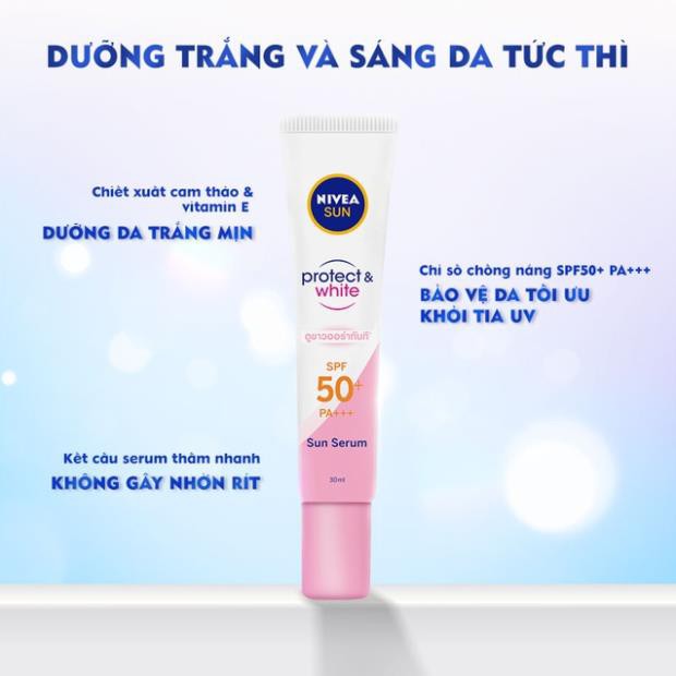 Tinh Chất Chống Nắng Dưỡng Trắng Nivea 30ml