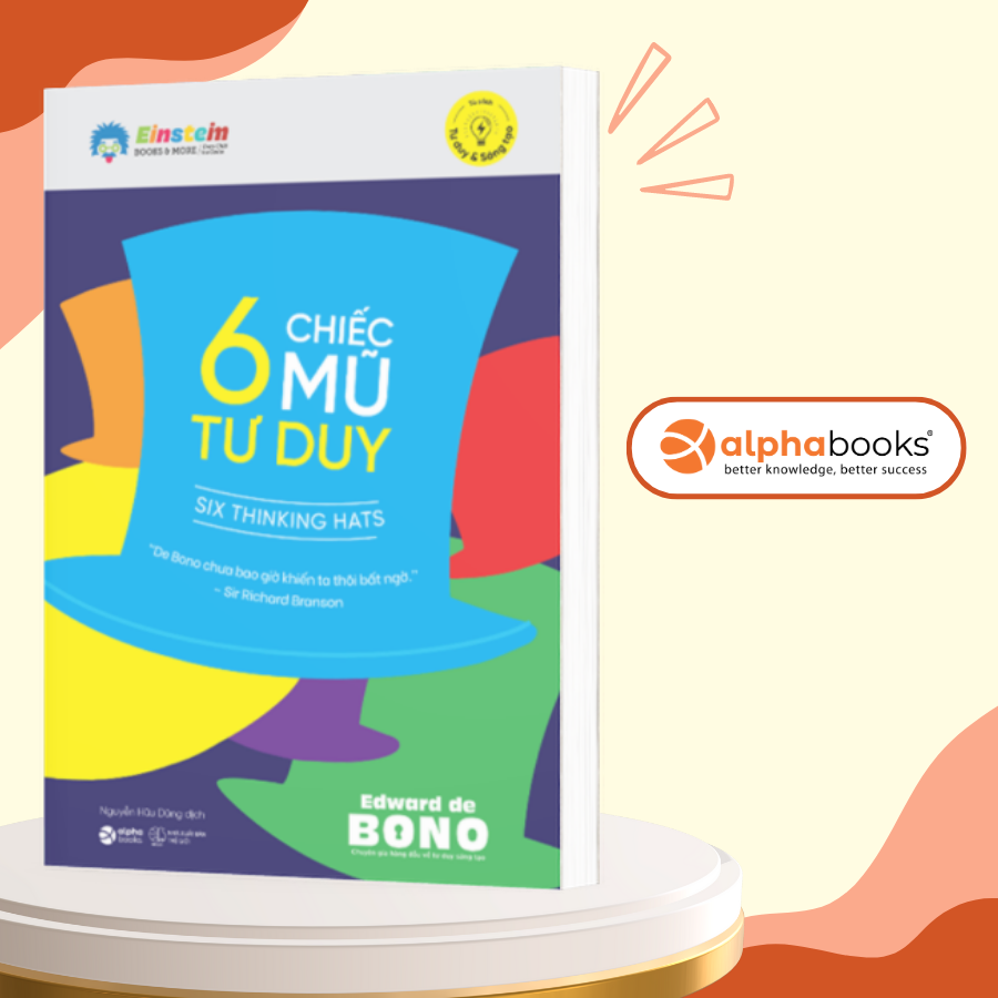 Sách - 6 chiếc mũ tư duy