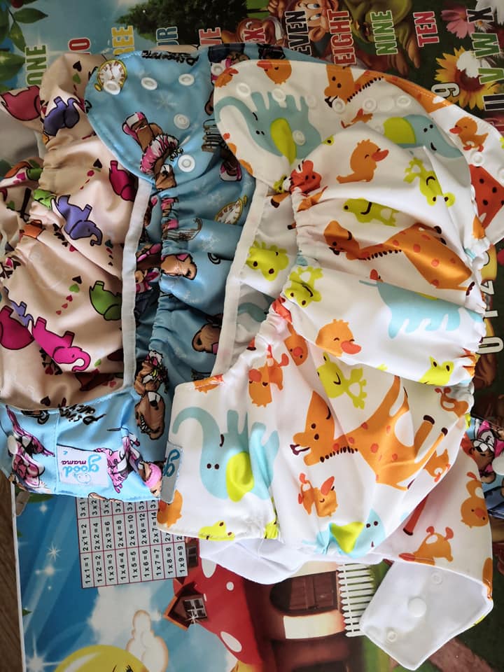 Bỉm Vải Goodmama size M Ban Đêm ( 3-12kg ) L đêm (10-17kg)