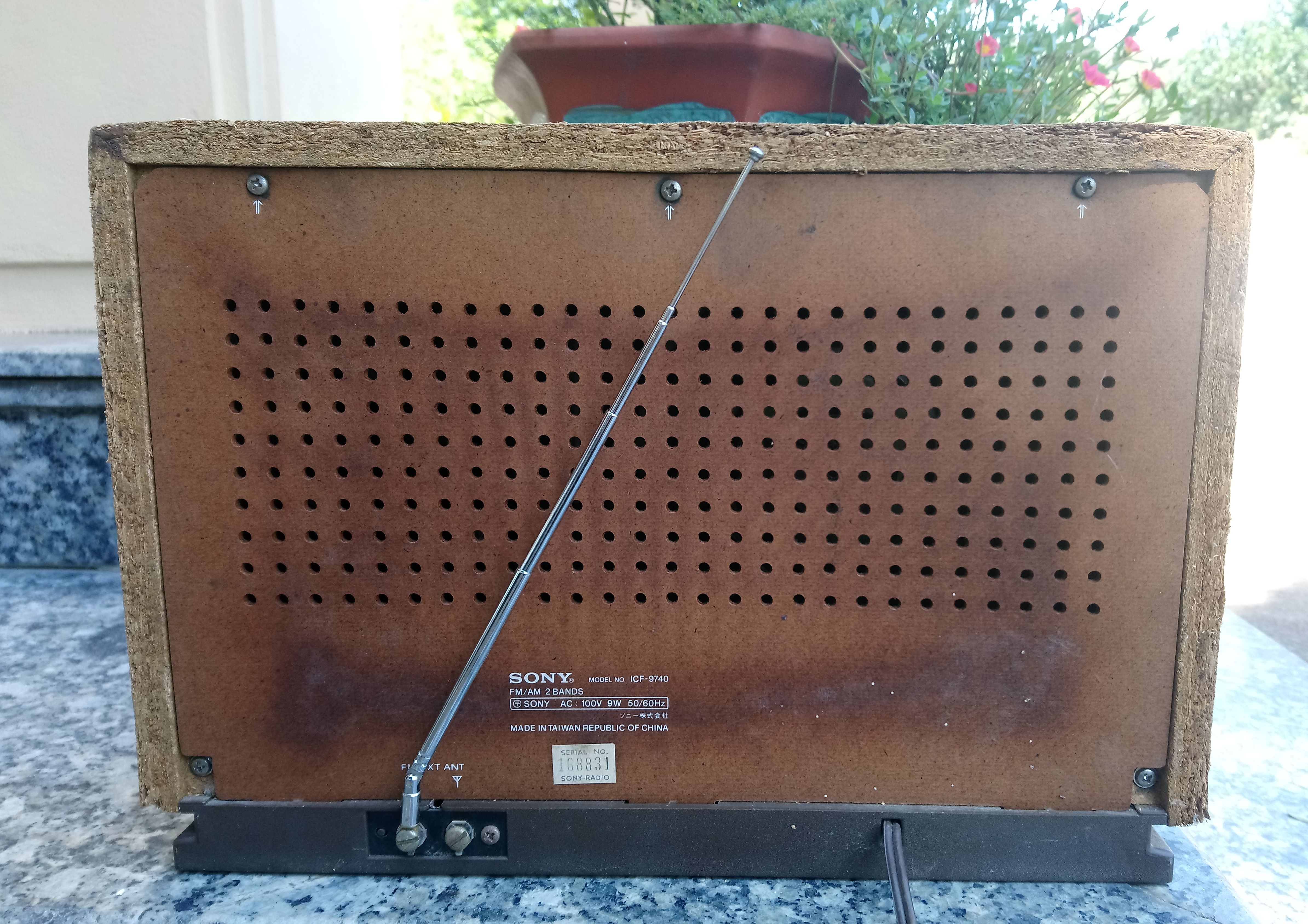 SONY FM / AM - ICF-9740 - HÀNG NHẬT BÃI ZIN