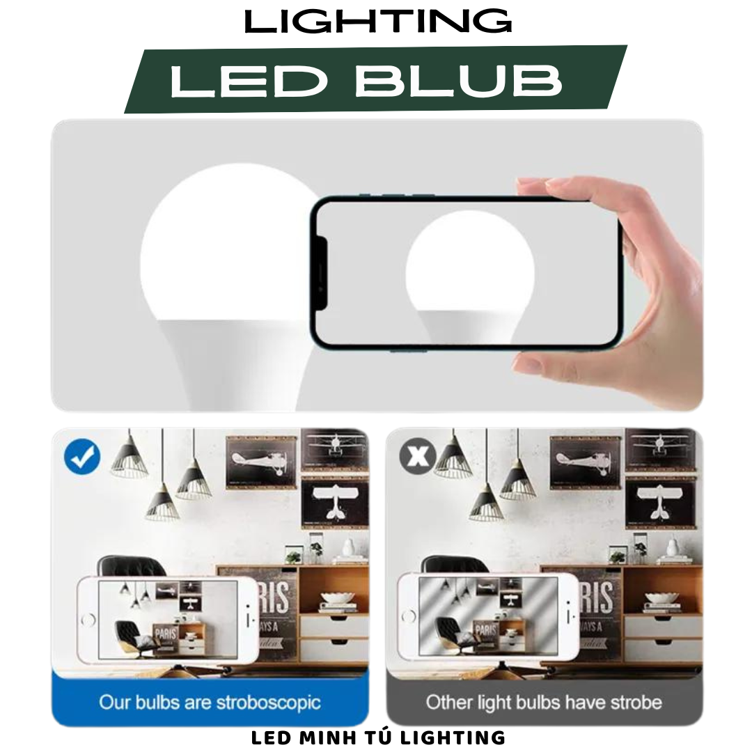 Bóng đèn LED BULB kín nước 3w đến 12w