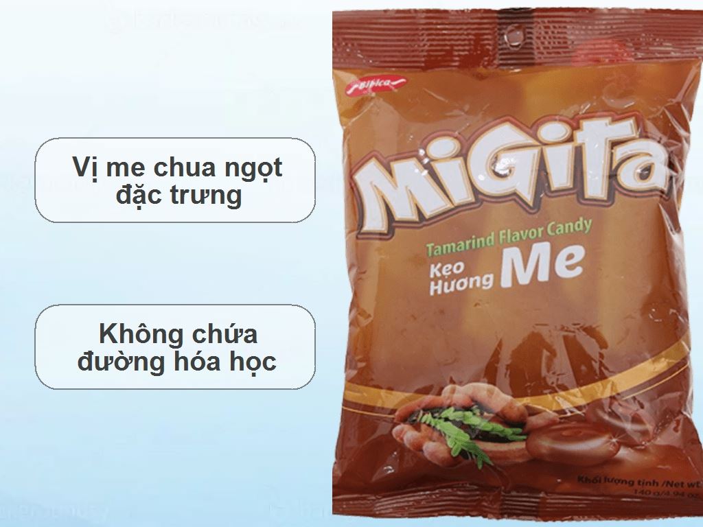 CB 2 GÓI KẸO ME MIGITA 70GR- 12136