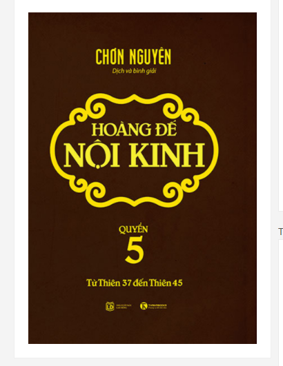 Hoàng đế nội kinh - quyển 5