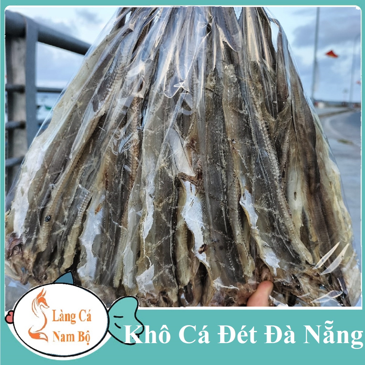 Khô cá đét đà nẵng - cá to ngon hàng đặc sản -làng cá nam bộ