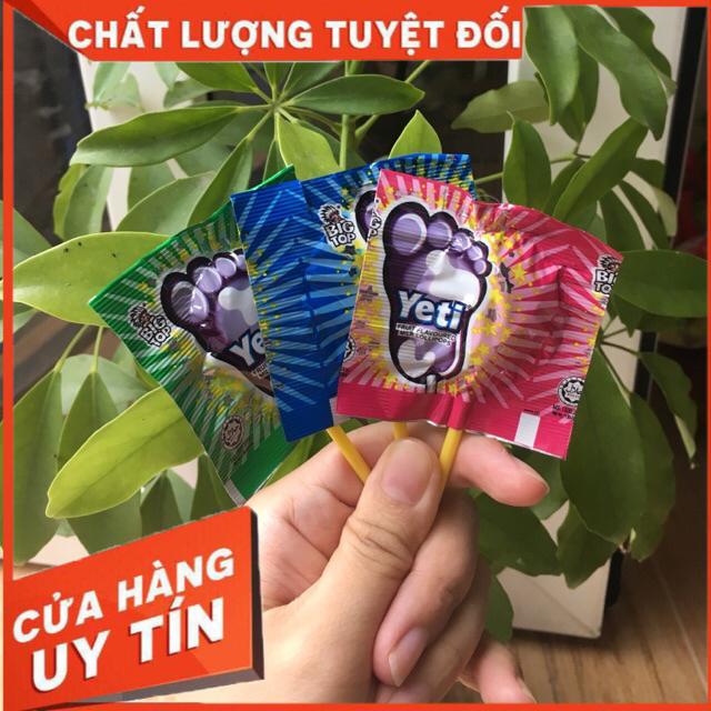 KẸO MÚT TRÁI CÂY MALAYSIA (hình môi, bàn chân, tròn)