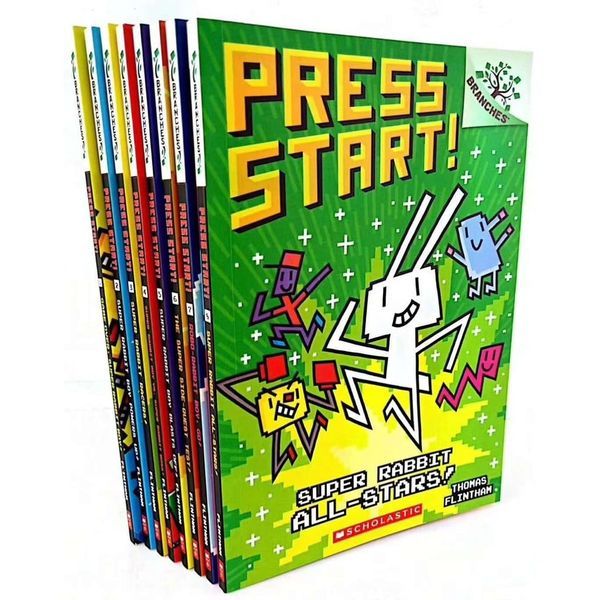 Press Start - Sách nhập khẩu -  8 cuốn