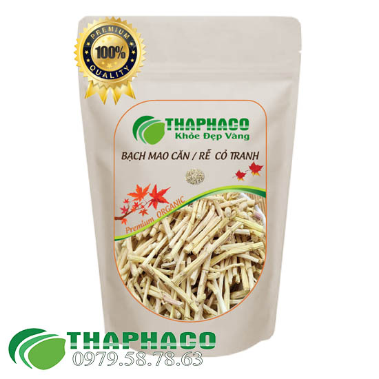 Rễ Cỏ Tranh/ Bạch Mao Căn Sấy Khô - Hàng Sạch Chất Lượng Cao - Túi Lớn Loại 1kg