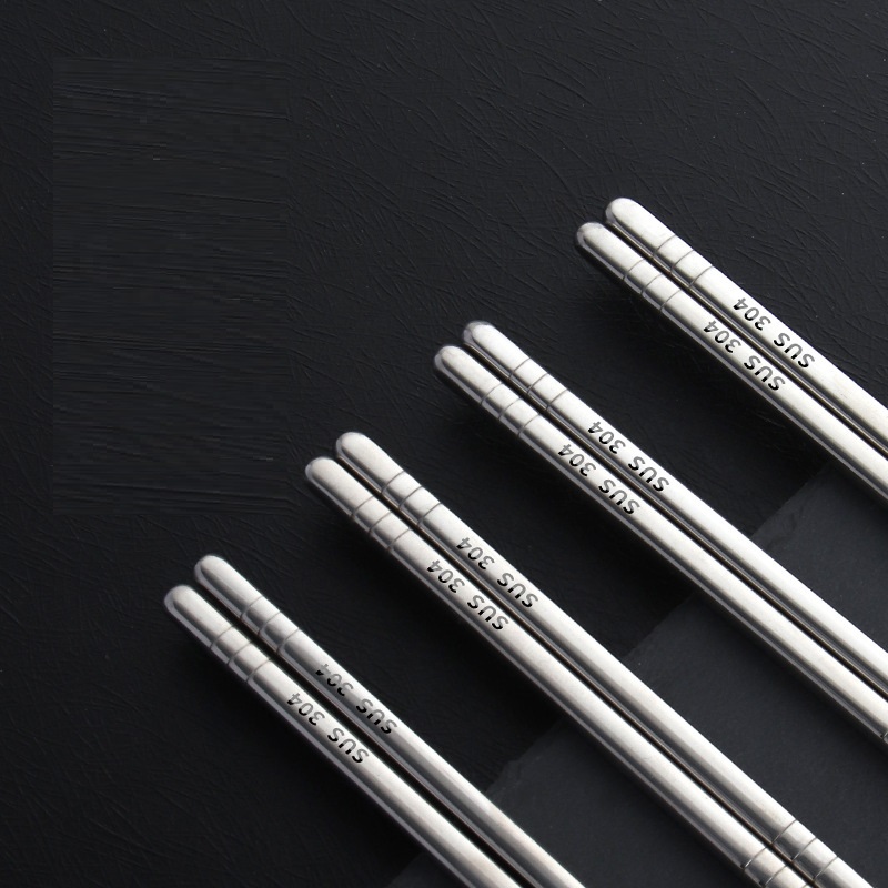 Bộ 5 đôi đũa inox 304 hàn quốc