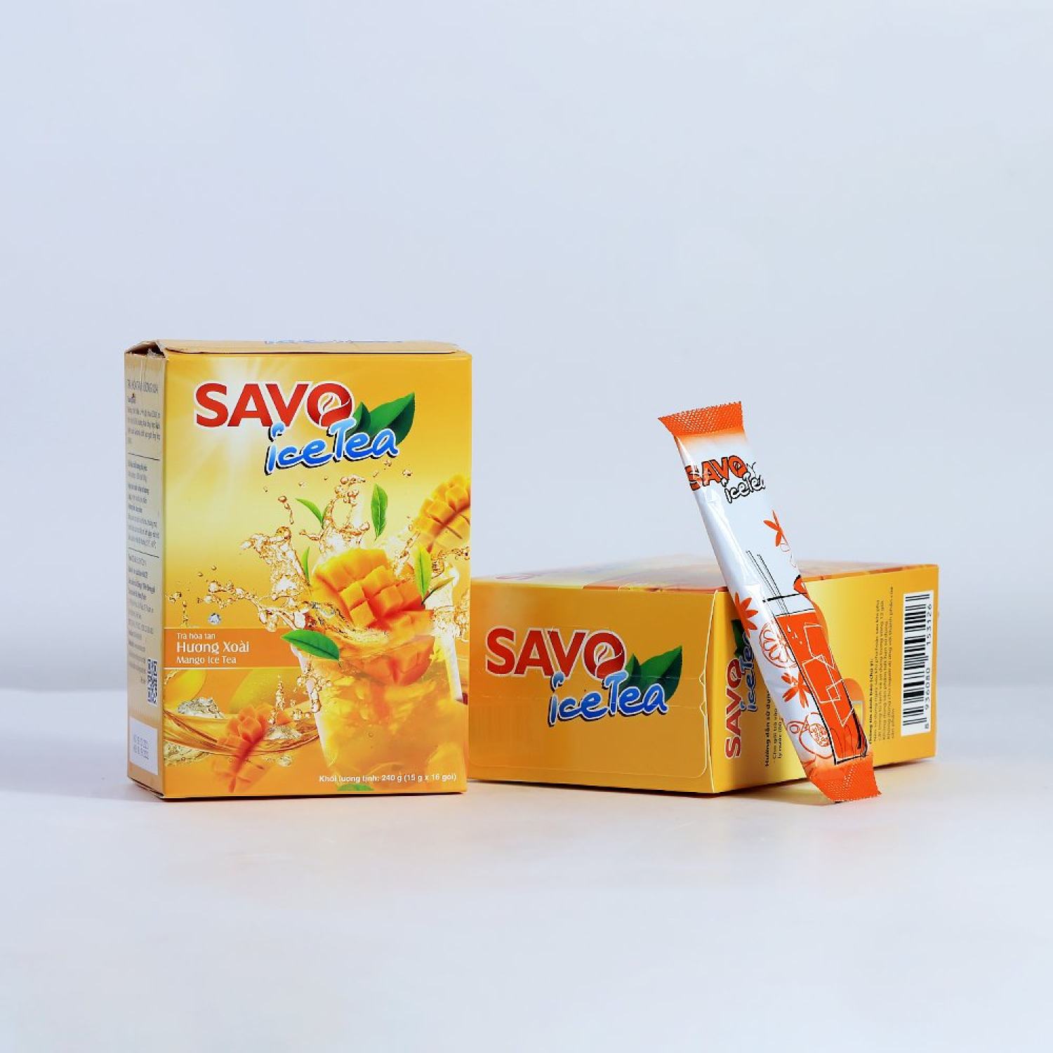 Trà xoài hòa tan SAVO (16 gói x 15g)