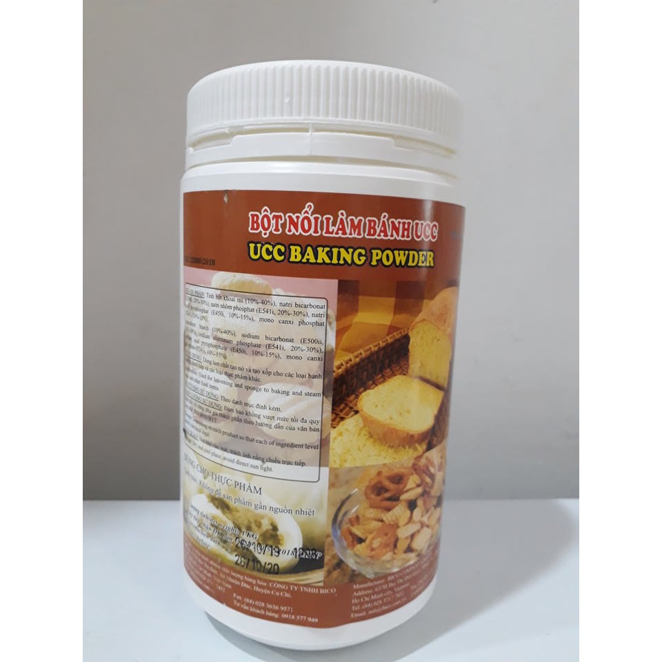 Bột nổi 50g Bột nổi ucc / bột nở / baking powder cao cấp, nguyên liệu làm bánh