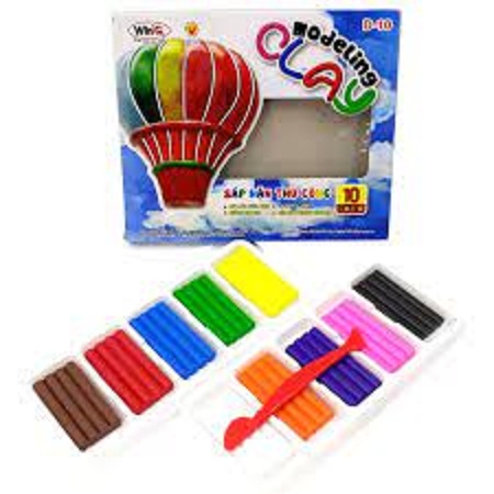 Đất nặn thủ công WinQ 5 màu, 10 màu