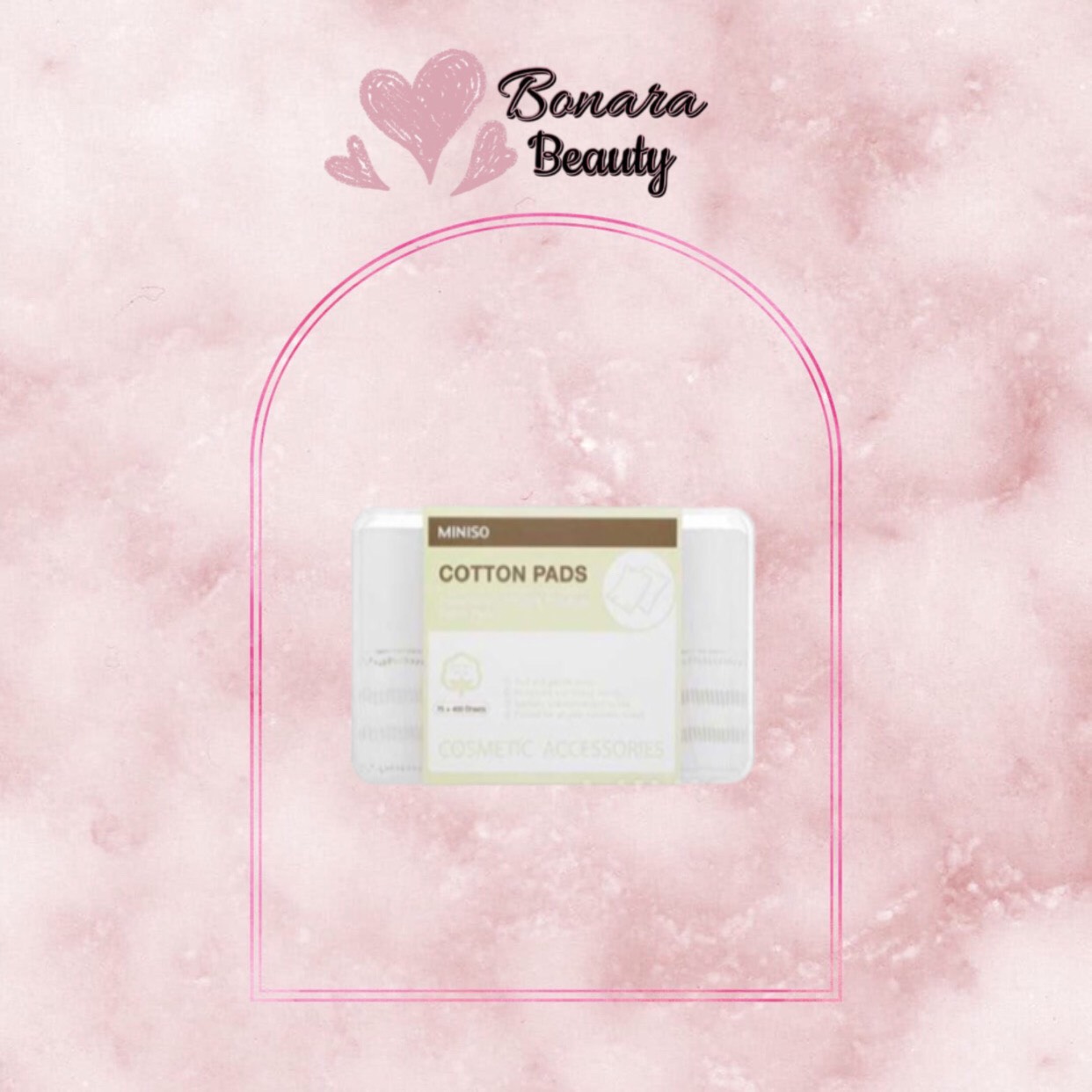Bông tẩy trang Miniso Cotton Pad 475 miếng
