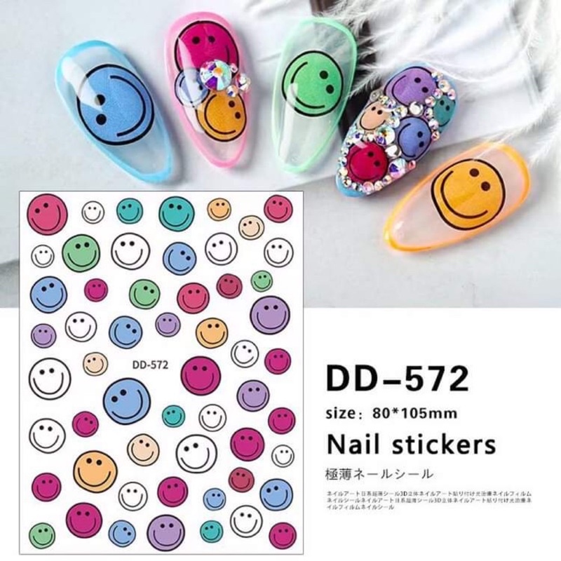 Sticker,hình dán trang trí móng