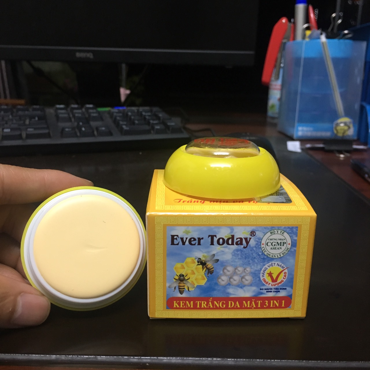 kem dưỡng trắng da ever today đăng dương