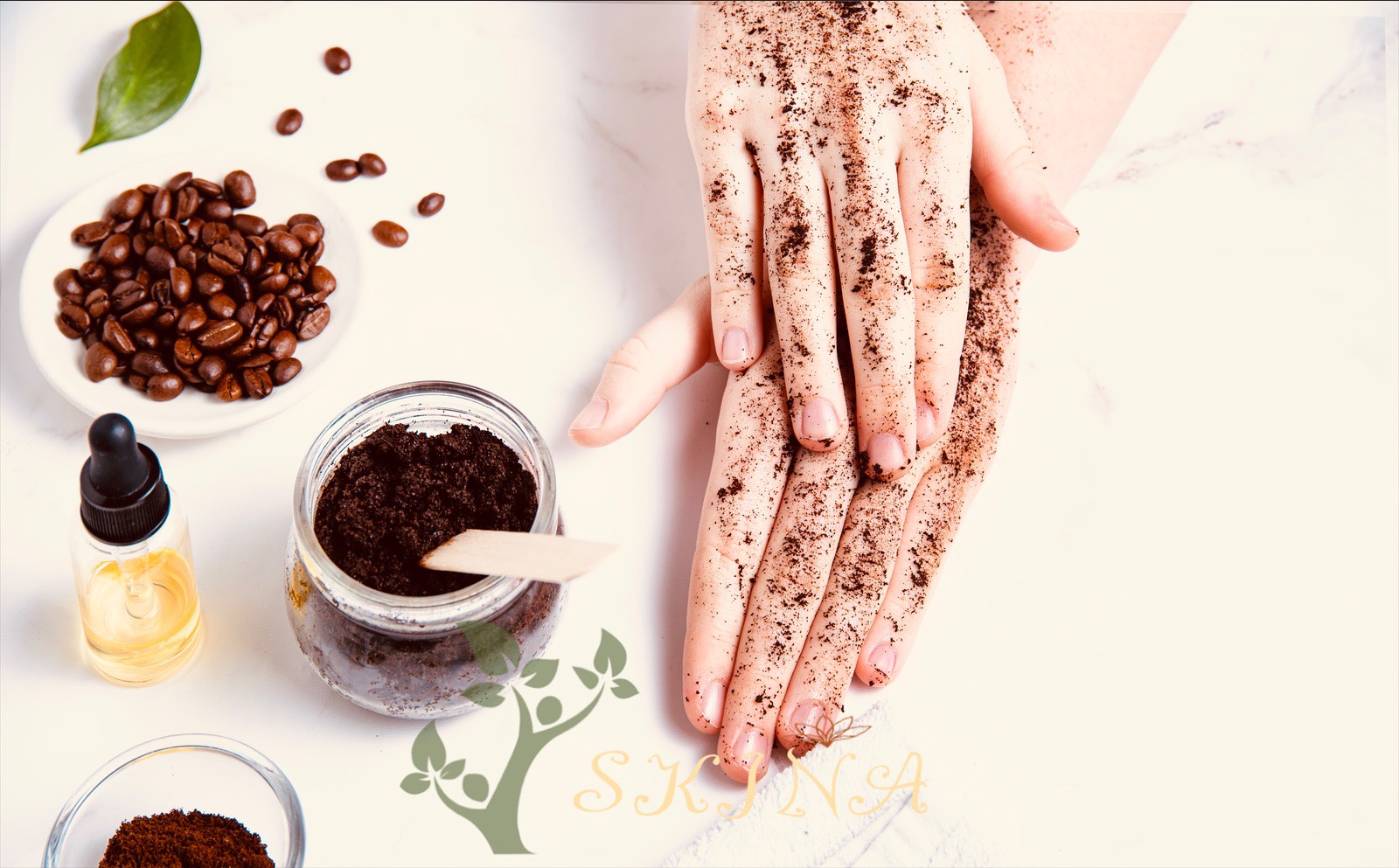 Bột cafe tắm trắng dưỡng da nguyên chất