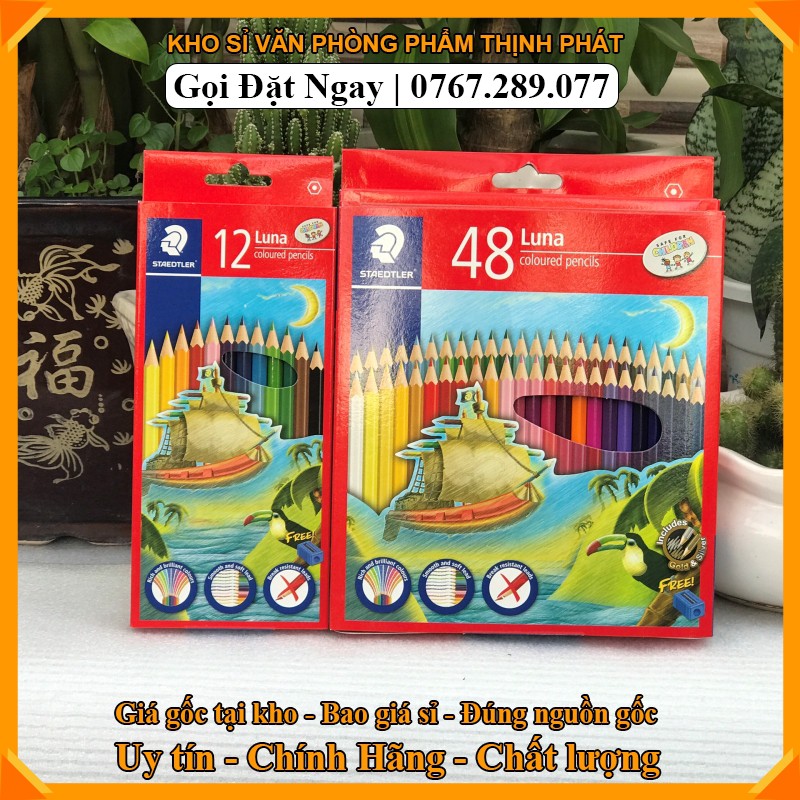 [HCM]Bút Chì Màu 12-24-36 48 Màu Staedtler