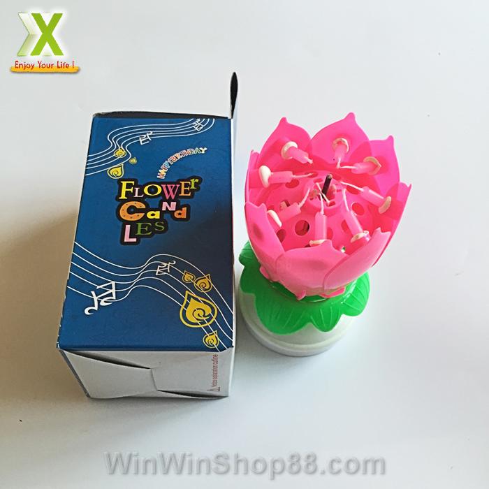 [FREESHIP MAX 15K][HCM+SHIP NHANH]Nến sinh nhật nở hoa và phát nhạc V.2