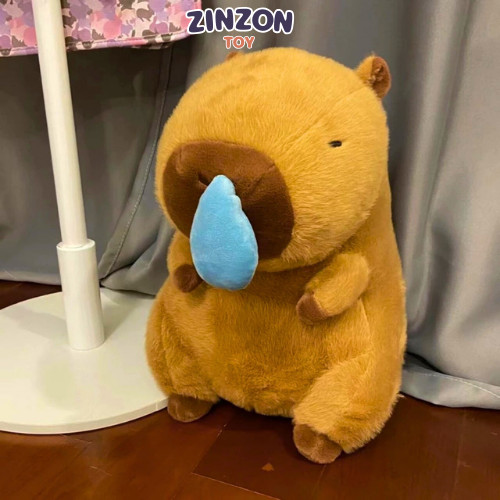 Gấu Bông Capybara Chảy Nước Mũi Êm Mịn Dễ Thương