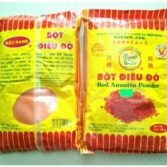 1kg bột điều đỏ tạo màu