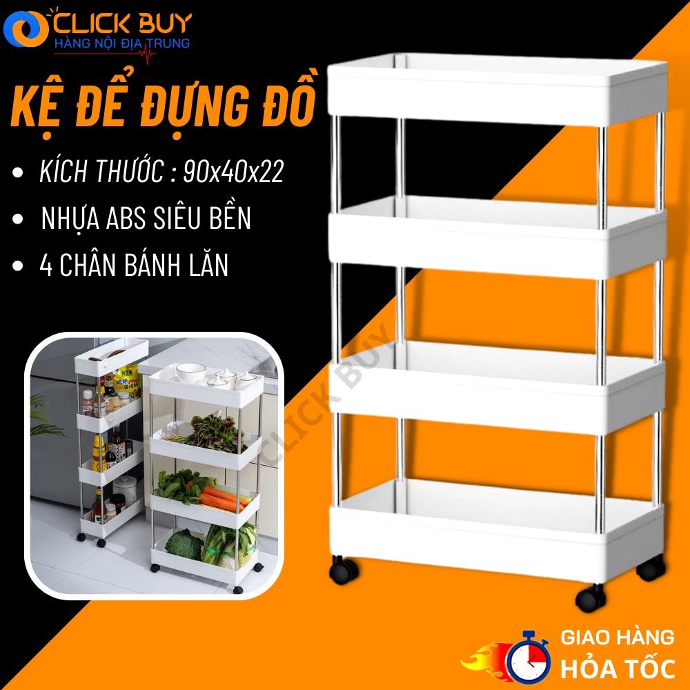 Tủ Đựng 4 Tầng