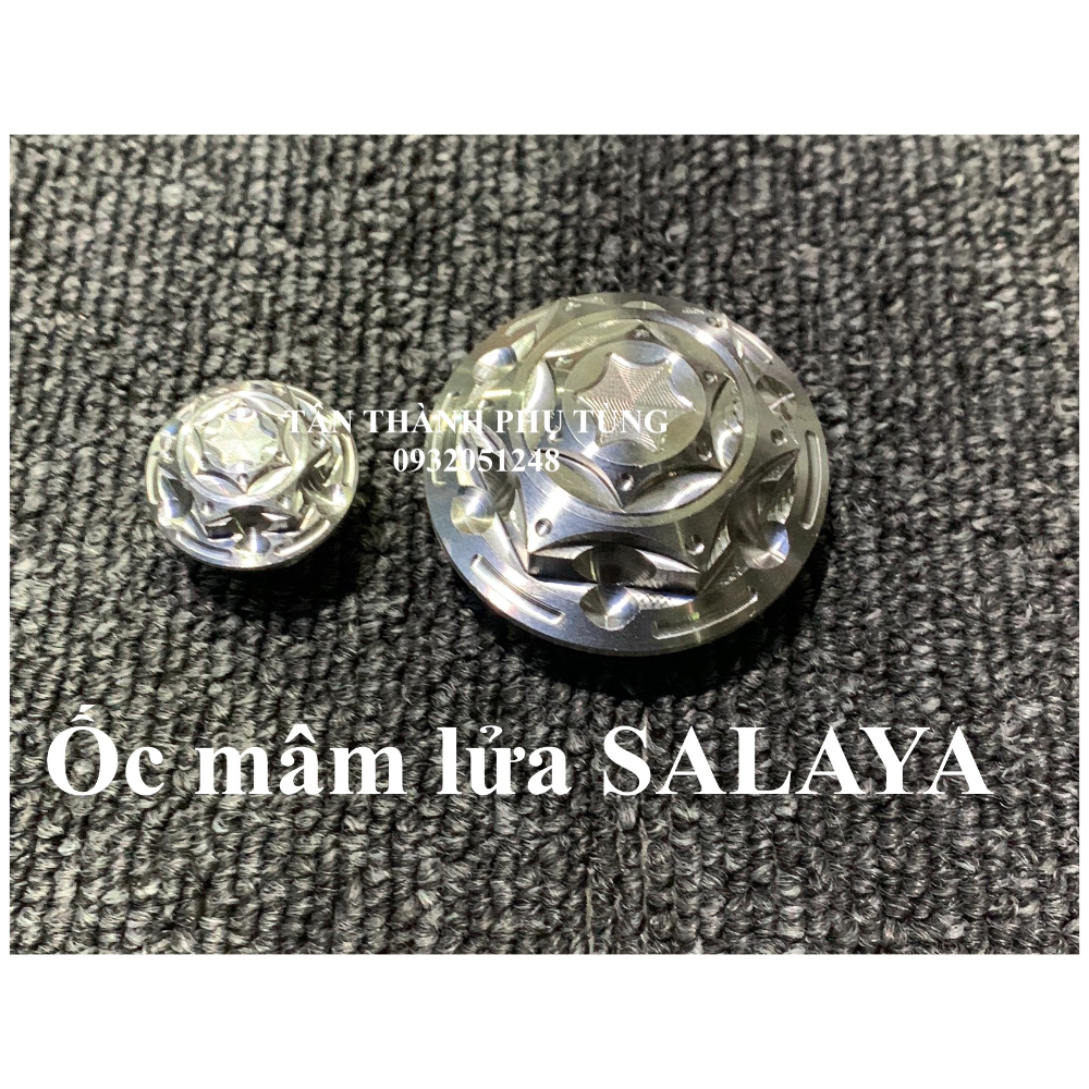 Ốc mâm lửa Salaya kiểu bông mẫu mới cho dòng YAMAHA