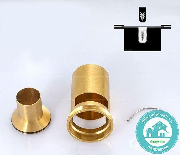 [HCM]Phễu Thoát Sàn Chống Mùi Square Shaped CA632-AB