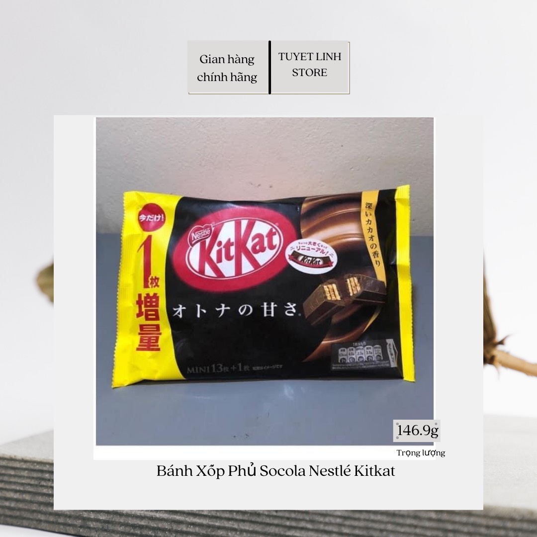 Bánh Xốp Phủ Socola Thơm Ngon Nestlé Kitkat (100% From Japan)