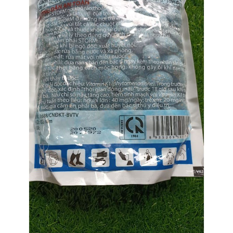 1 kg thuốc diệt chuột dạng viên Storm