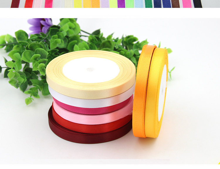 Ruy băng lụa 6mm (cuộn 22 mét), trang trí gói hoa, gói quà, làm đồ thủ công, handmade