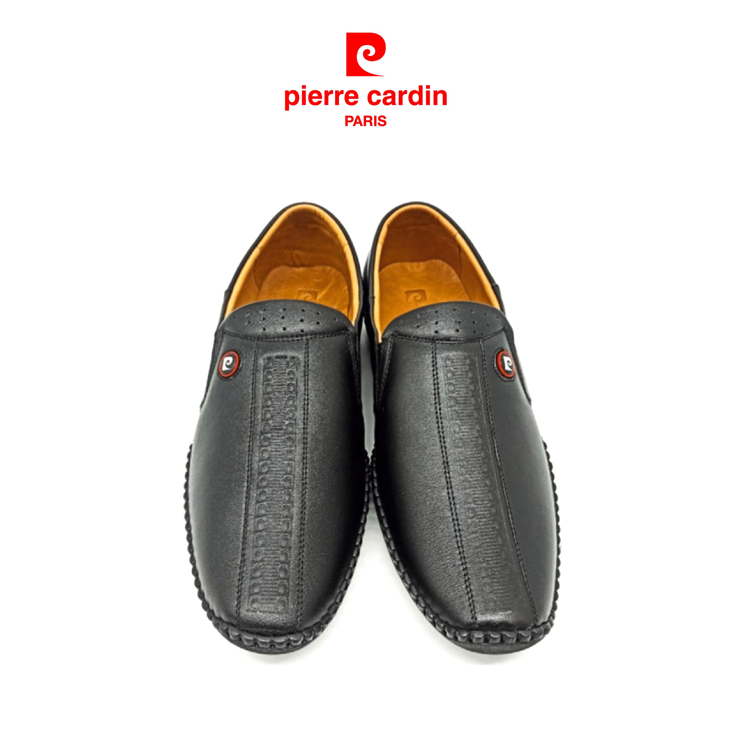 Leather shoes male Pierre Cardin 718 real leather high-grade, genuine store