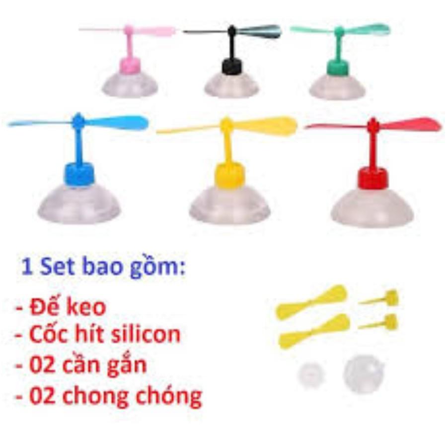 Combo bộ 5 chong chóng gắn nón bảo hiểm