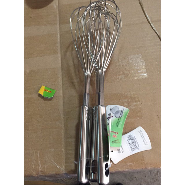 Dụng Cụ Đánh Trứng Inox (3 Cỡ)