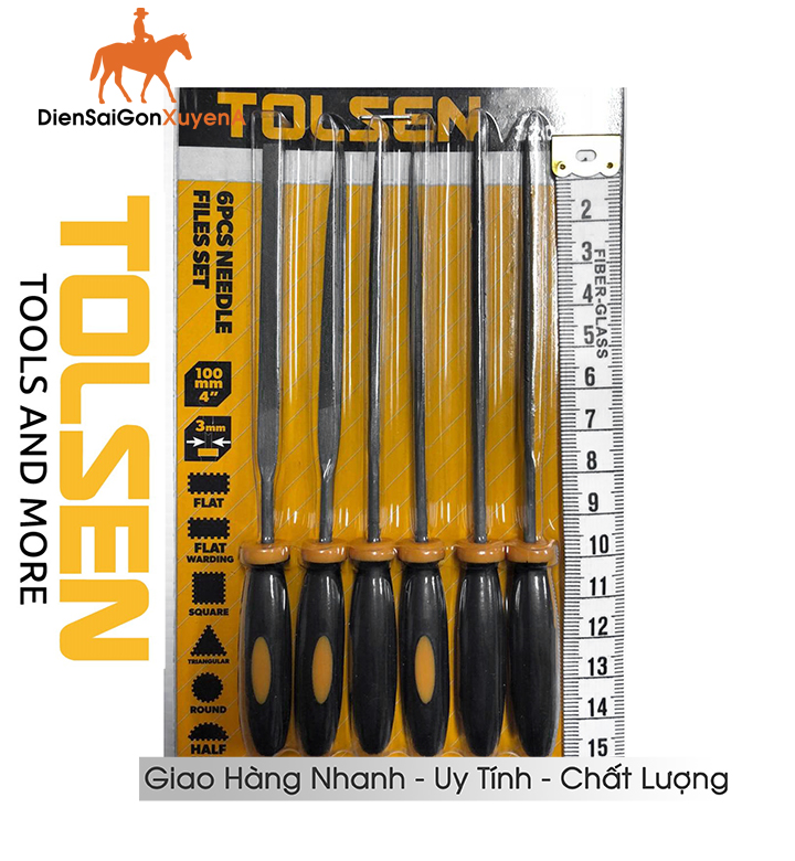BỘ DŨA TOLSEN 32046- 3mm*100mm - Ngô Gia Tools