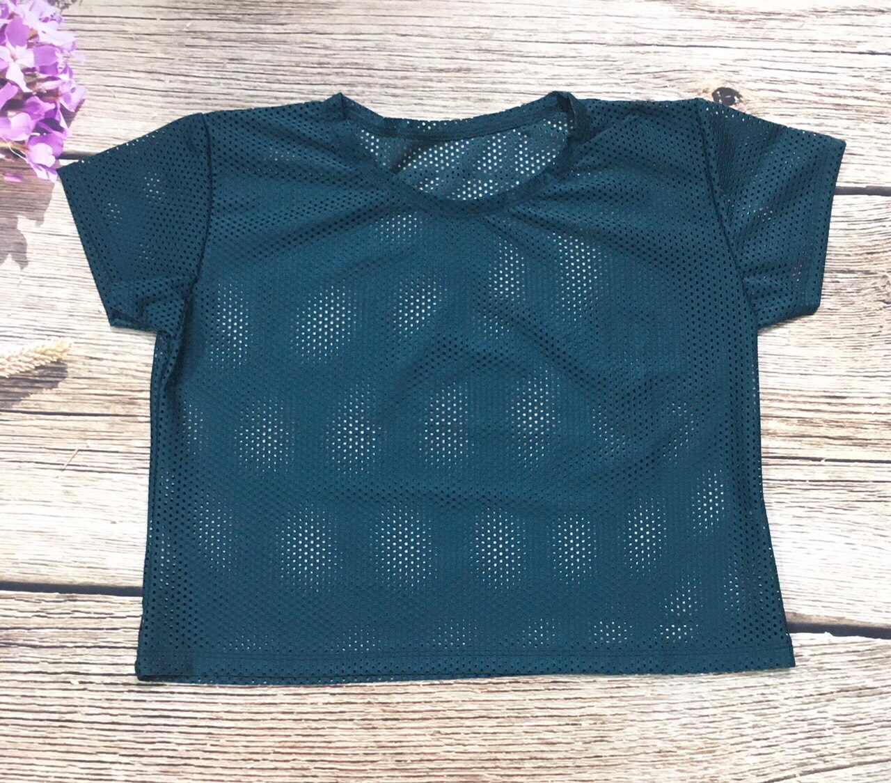 [FreeshipMAX] A002 Áo croptop lưới nữ mặc ngoài tập thể thao gym, yoga, zumba, earobic, đi chơi, đi bơi, du lịch  rất đẹp hcm