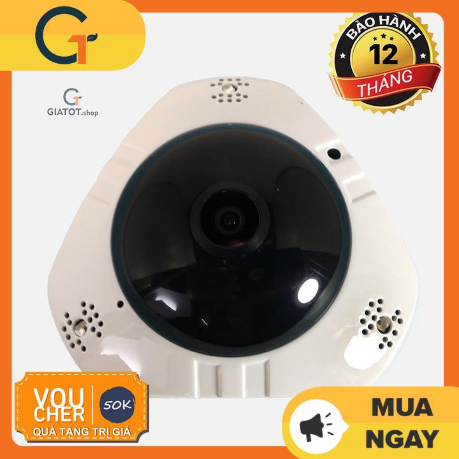 Camera wifi mini Yoosee Panoramic VR360 HD-960P cao cấp