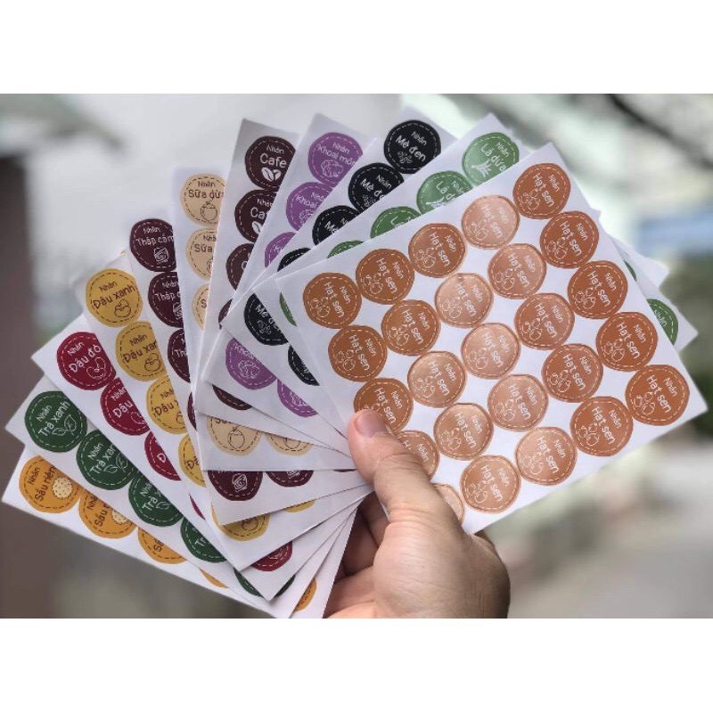Set 3 tờ tem nhân bánh trung thu màu