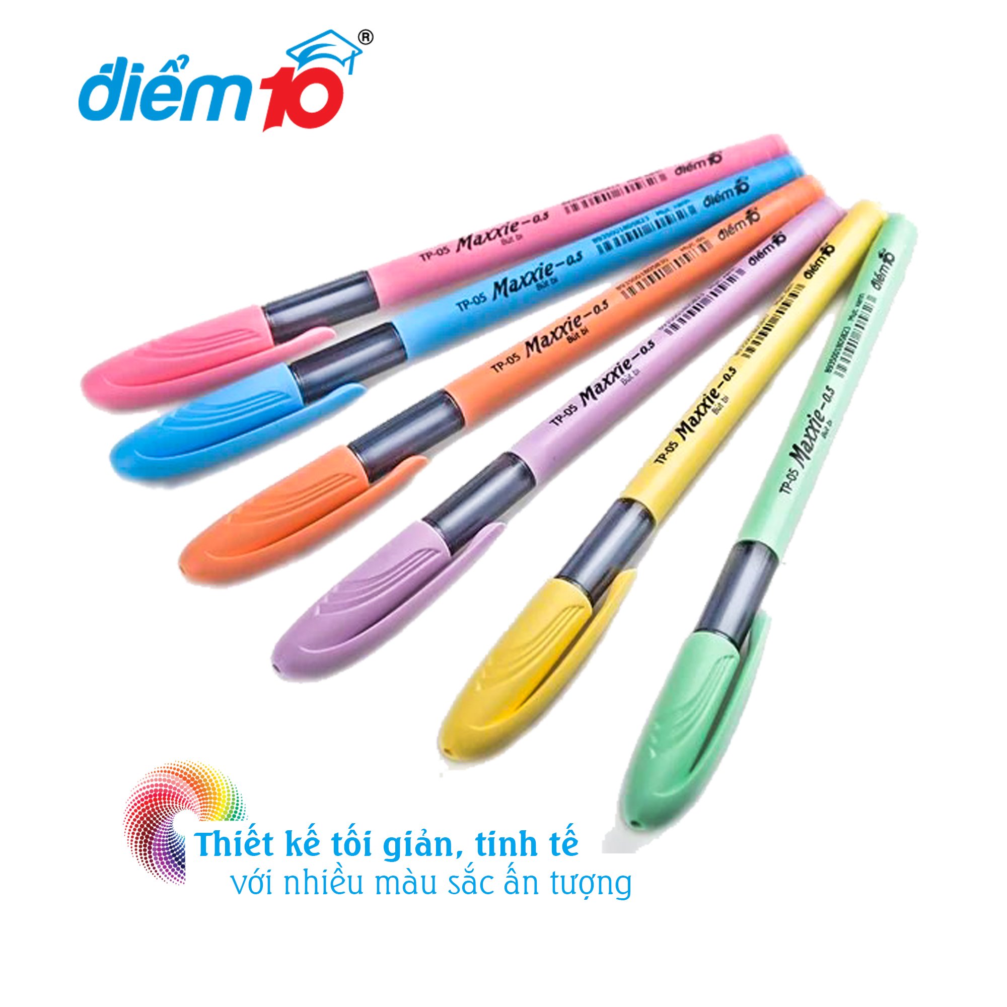 Bút bi điểm 10, TP-05 ngòi 0.5mm