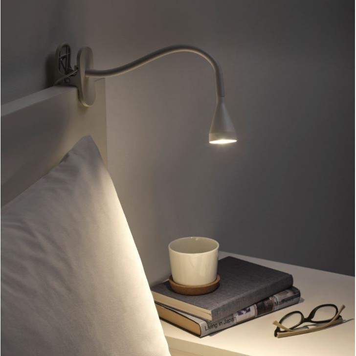 Đèn kẹp đọc sách đèn làm việc đèn led siêu bền IKEA Navlige
