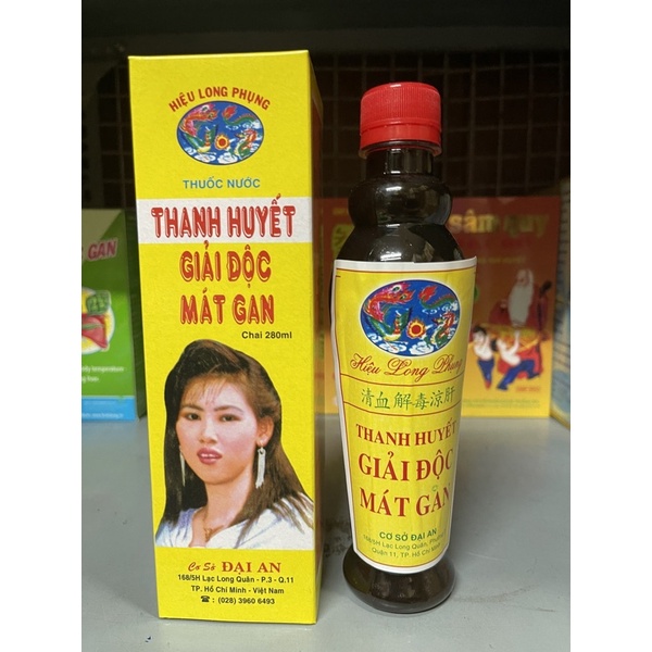 Thanh huyết giải độc mát gan đại an
