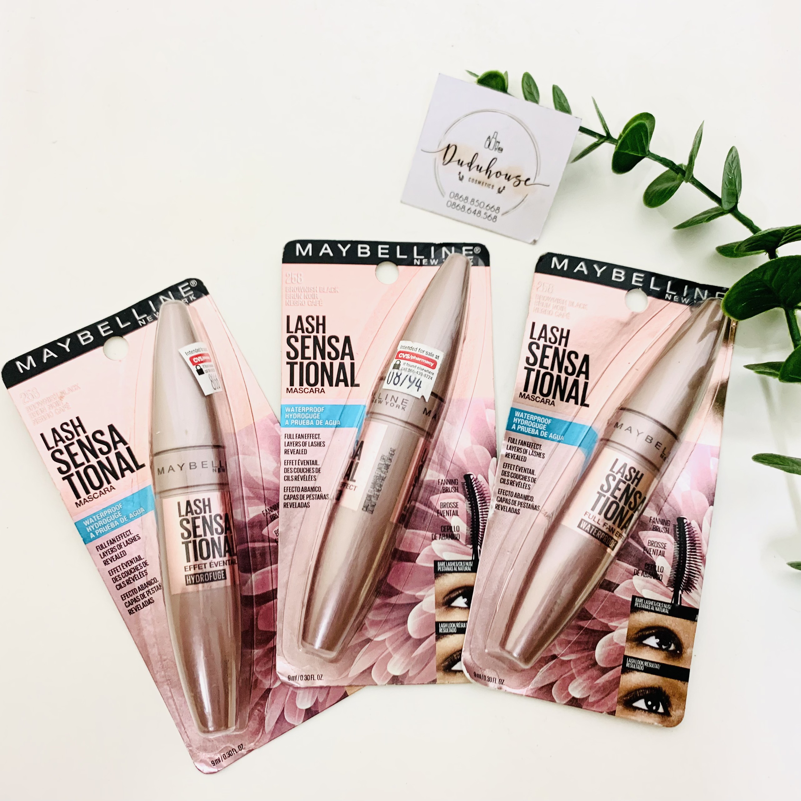 Mascara làm dày và cong Lash Sensa hàng Mỹ
