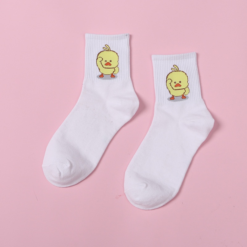 Tất vớ nữ vịt vàng cute