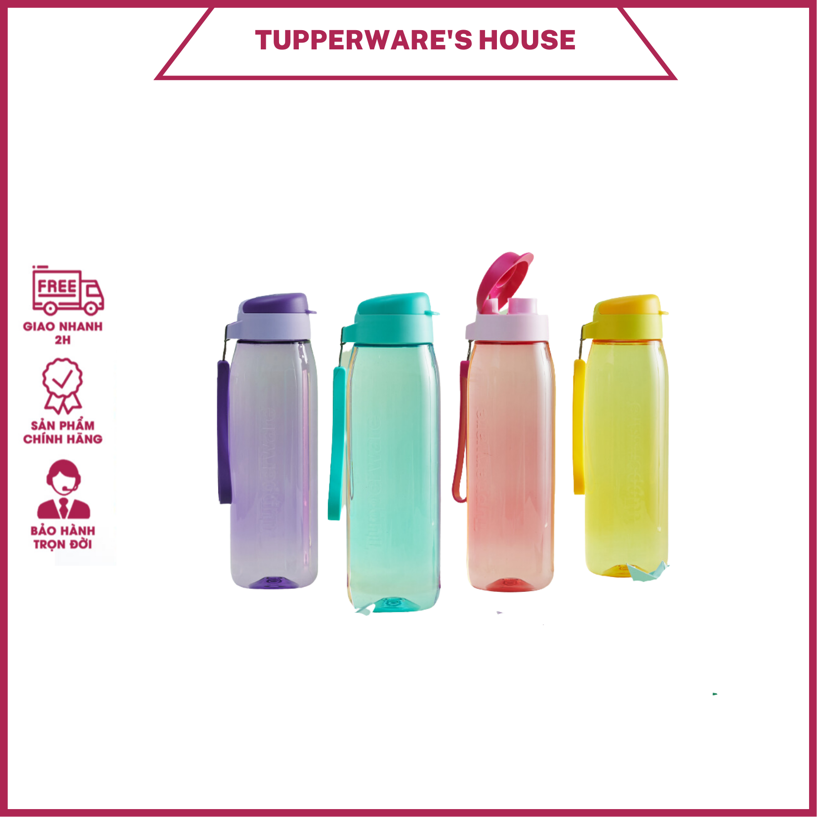 Bình nước Tupperware Lohas Flask 750ml