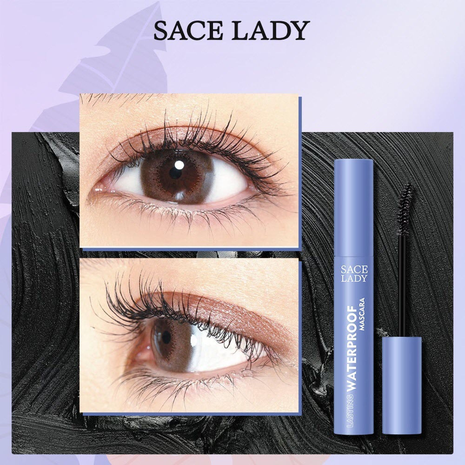 Mascara chống thấm nước SACE LADY cong mi tươi mi 6g chuốt mi lâu trôi SL348