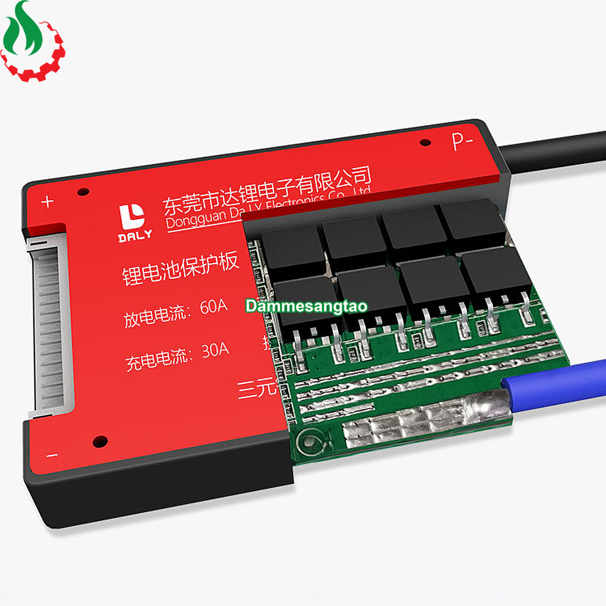 Mạch 16S 48V (58.4V) Daly bảo vệ pin sắt Li-Fe 3.2V xe điện