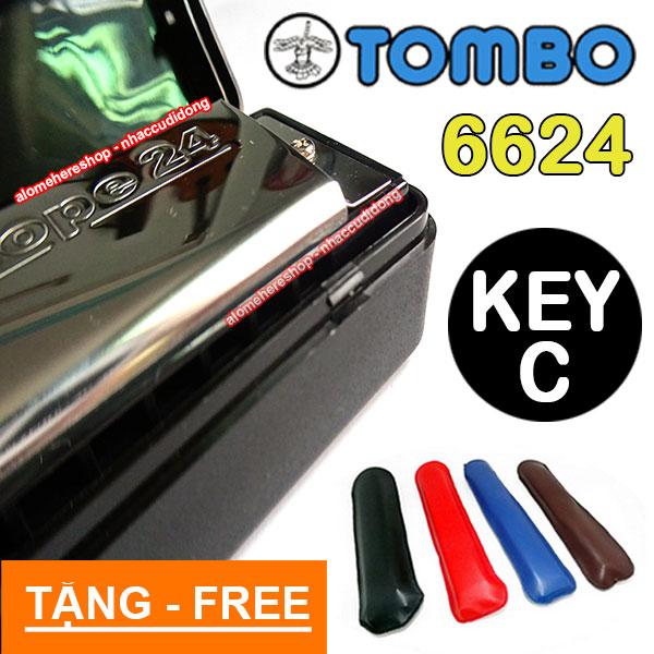 Kèn Harmonica tremolo Tombo Hope 24 6624 Key C