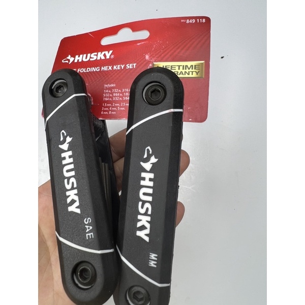 Combo 2 bộ lục giác gấp gọn Husky 🇺🇸