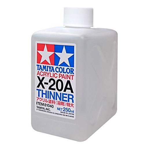 Dung môi pha sơn gốc nước Tamiya Acrylic Paint Thinner X20A 250ml