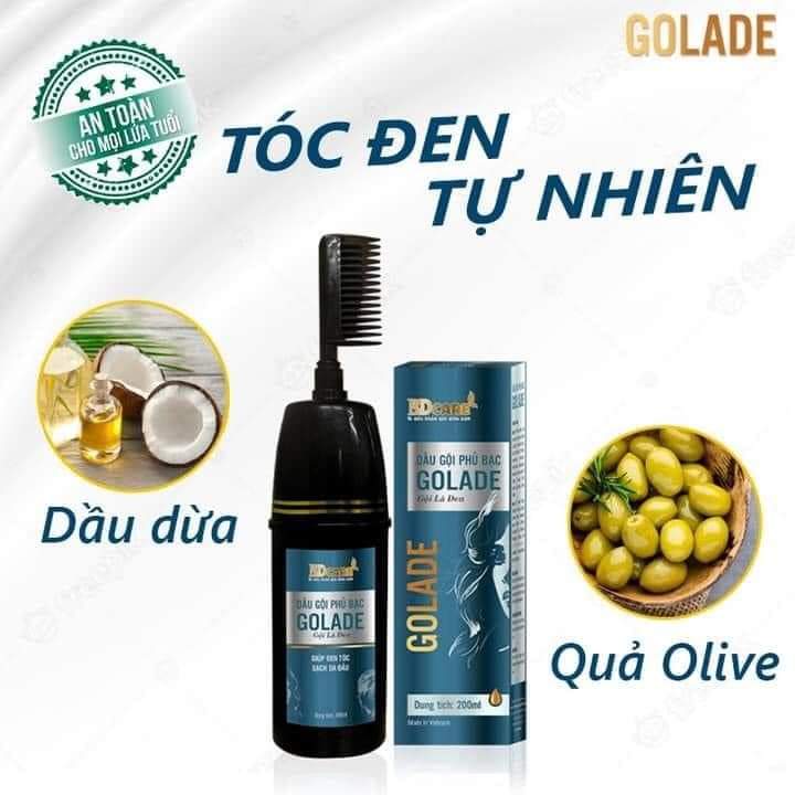 Dầu gội phủ bạc - GOLADE