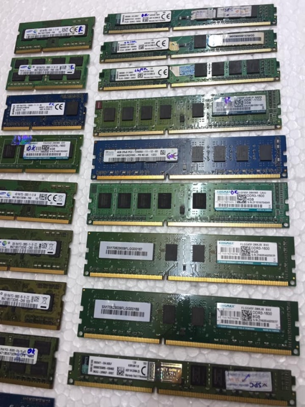 Bảng giá Ram DDR3 Laptop 2G Bus 1066 /1333 Phong Vũ