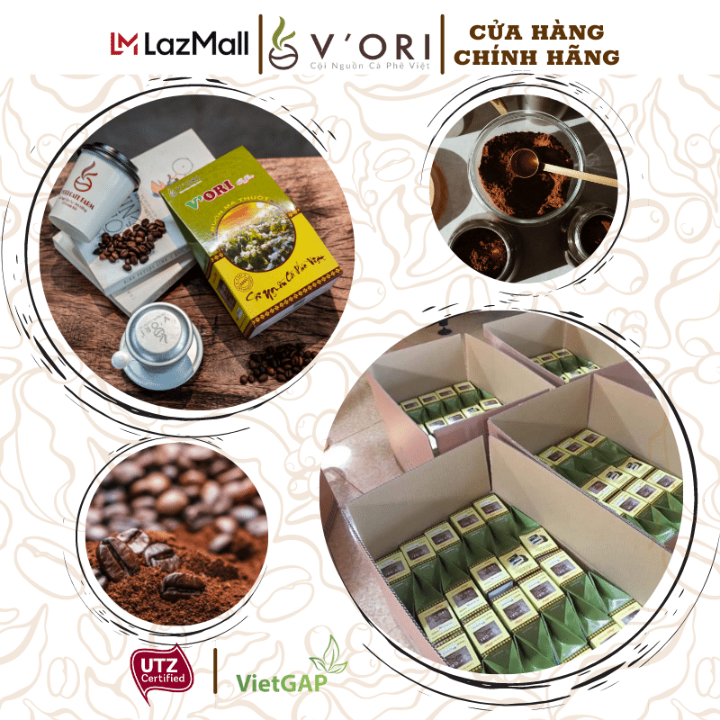 CÀ PHÊ BỘT CAO CẤP AMA 250GR (CÓ CHỨNG NHẬN UTZ & VIETGAP)